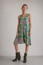 SWAN - SILK SHORT DRESS
