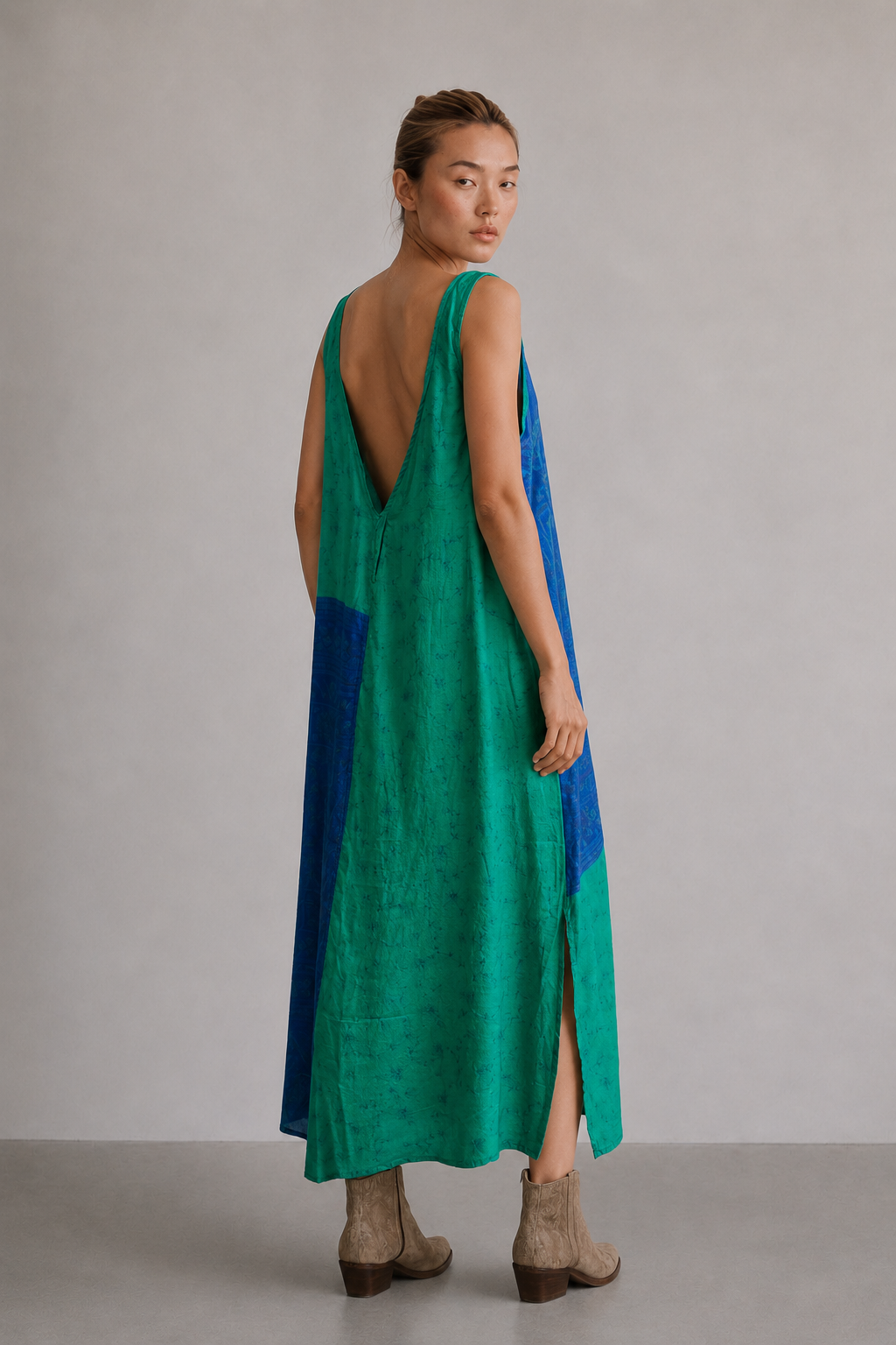 RASA - SILK MAXI DRESS