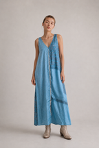 OCEANE - SILK MAXI DRESS