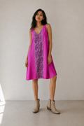 VERA - SILK SHORT DRESS