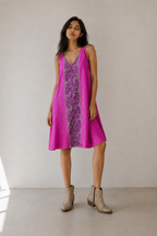 VERA - SILK SHORT DRESS
