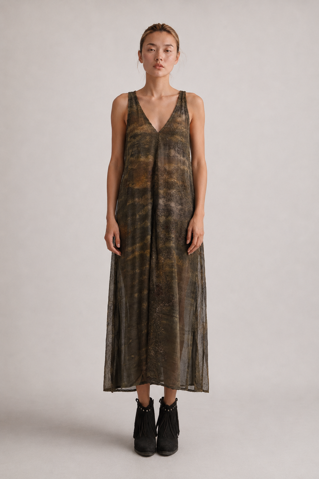 MATHILDE - SILK MAXI DRESS