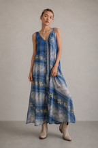 PIA - ROBE LONGUE EN SOIE