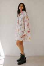 POI - ROBE CHEMISE EN SOIE