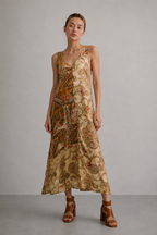 HANOI - SILK MAXI DRESS