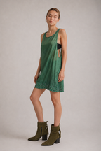 LOLA - MINI-ROBE EN SOIE