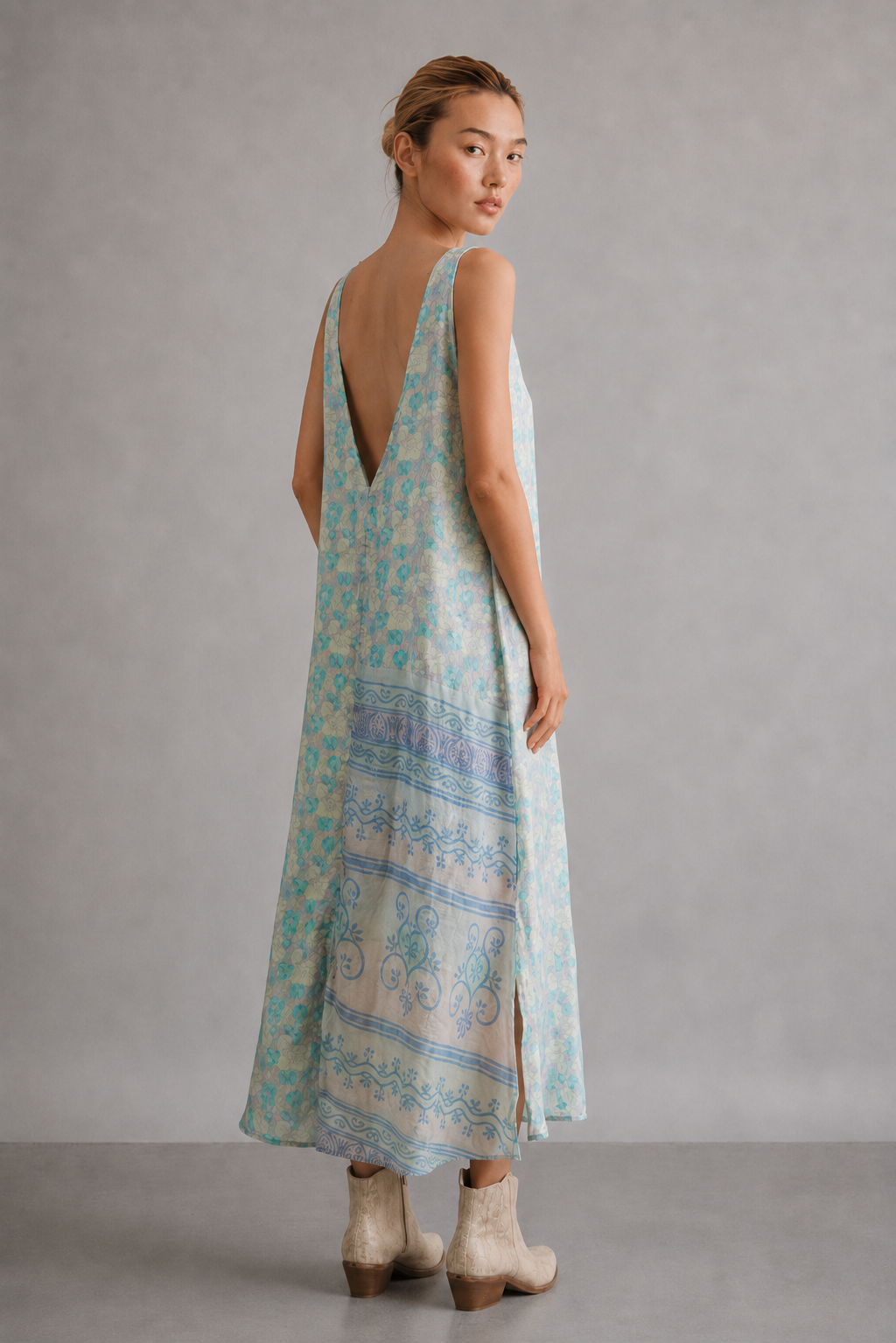 AURORE - SILK MAXI DRESS