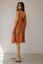 DELPHINE - SILK SHORT DRESS