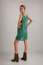 LOLA - MINI-ROBE EN SOIE