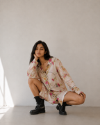 POI - ROBE CHEMISE EN SOIE