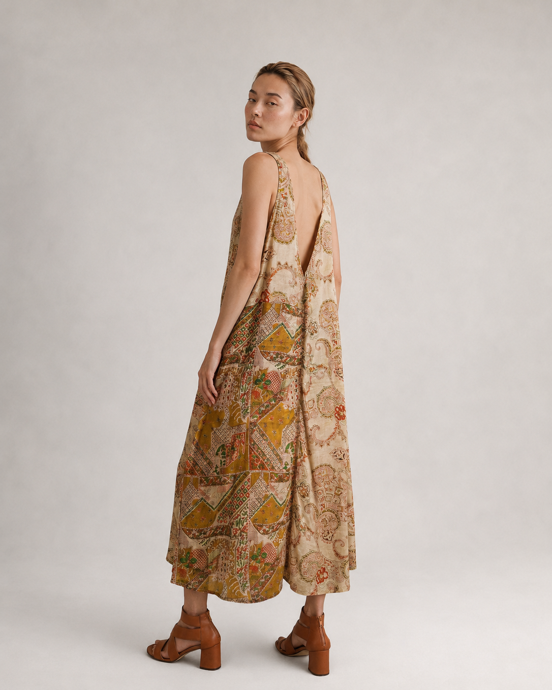 HANOI - SILK MAXI DRESS