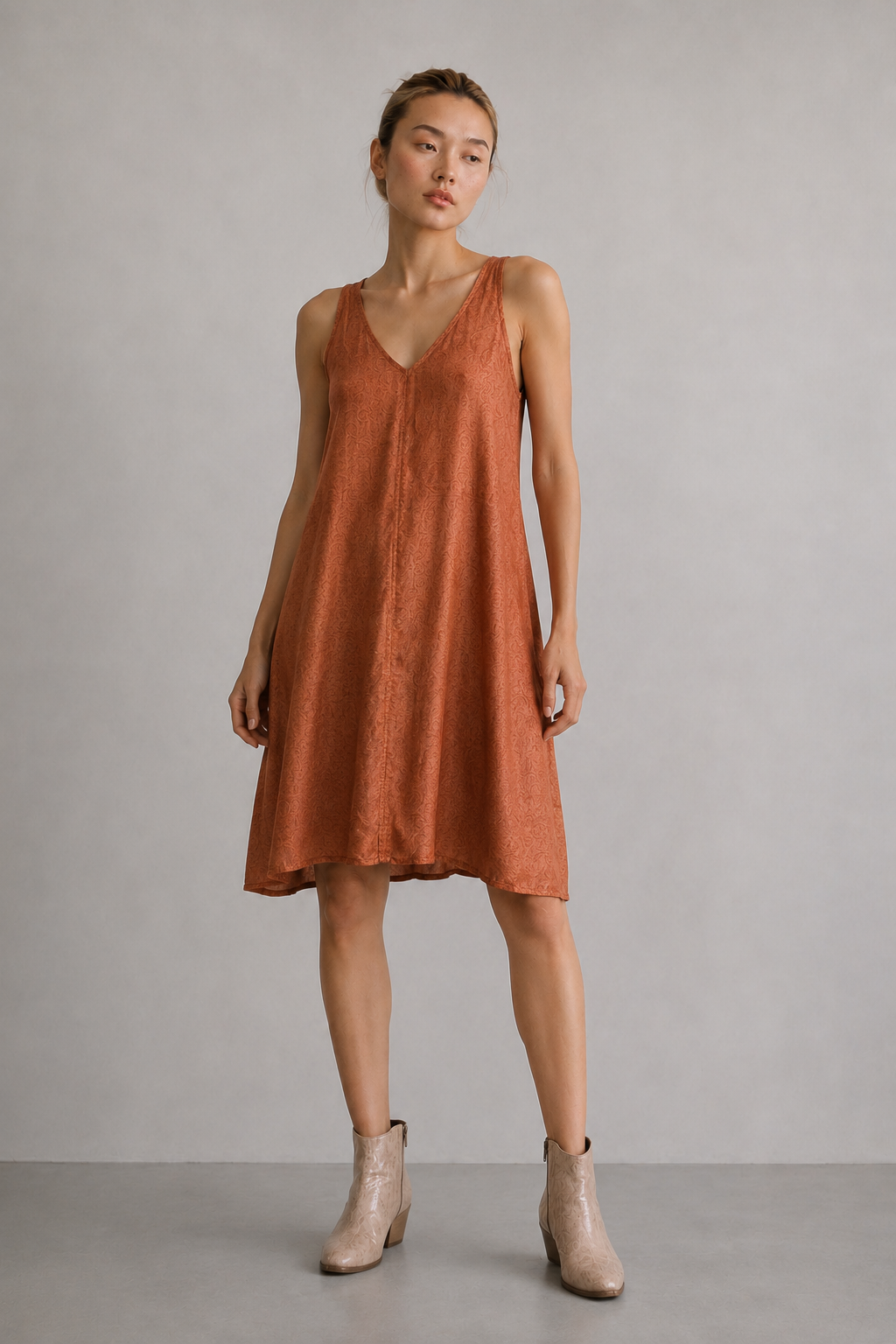 SASHA - SILK SHORT DRESS