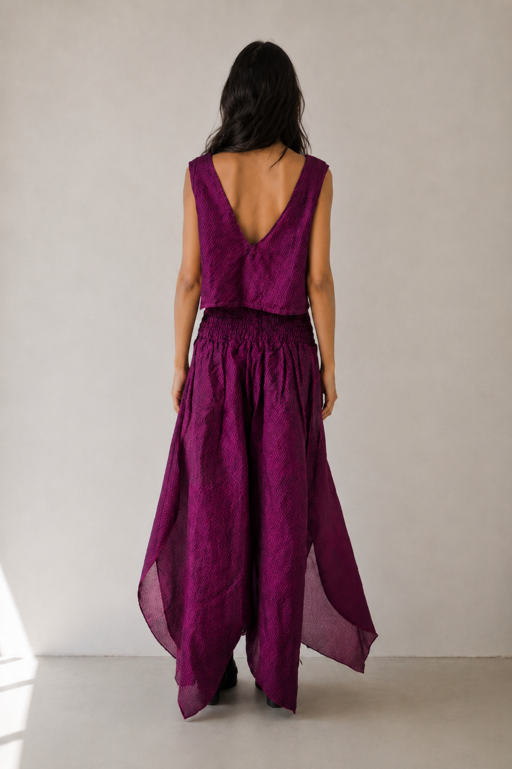 SCARLET - SILK SET S/M