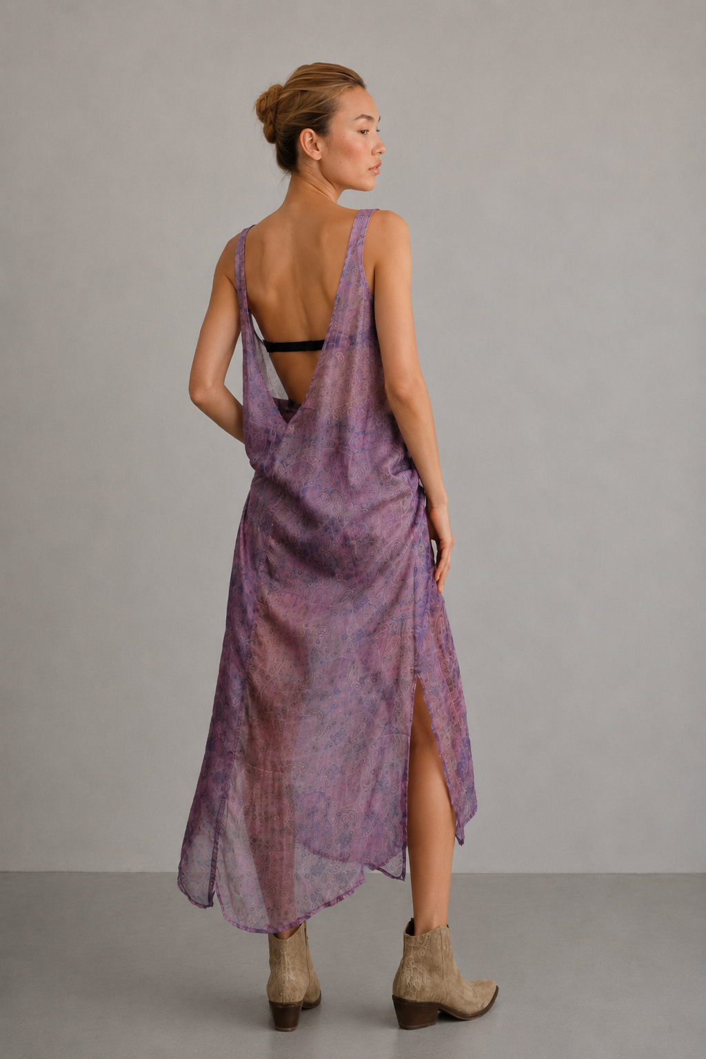 ARIA - SILK MAXI DRESS