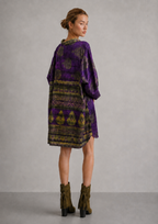 LOU - SILK SHIRT DRESS
