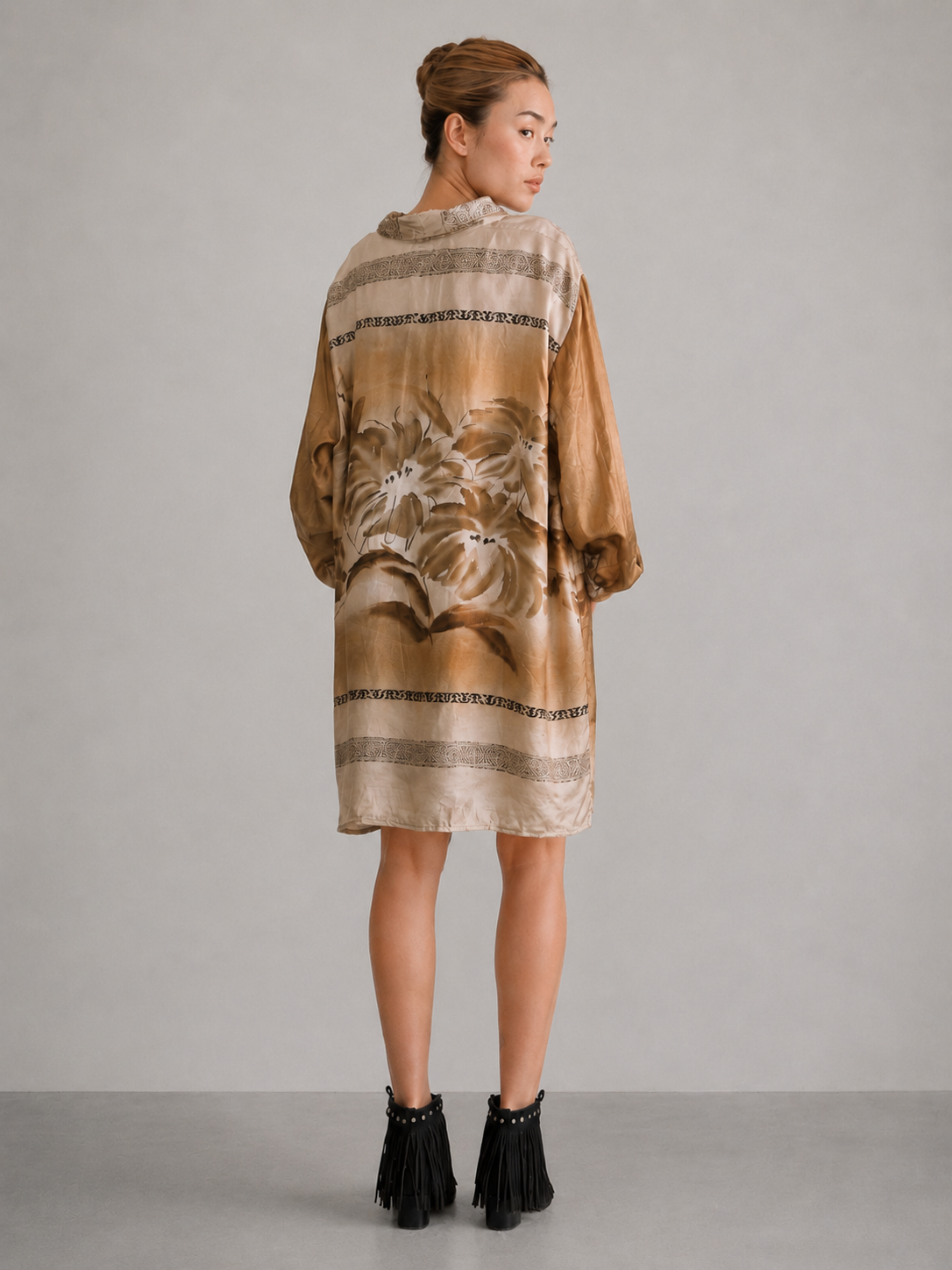 DAO - SILK SHIRT DRESS