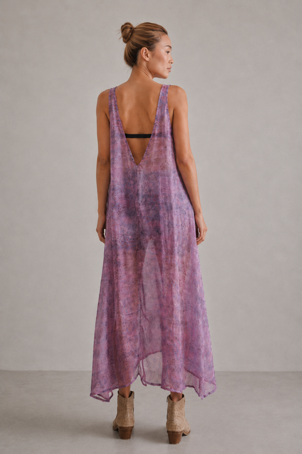 ARIA - SILK MAXI DRESS
