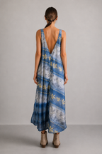 PIA - ROBE LONGUE EN SOIE