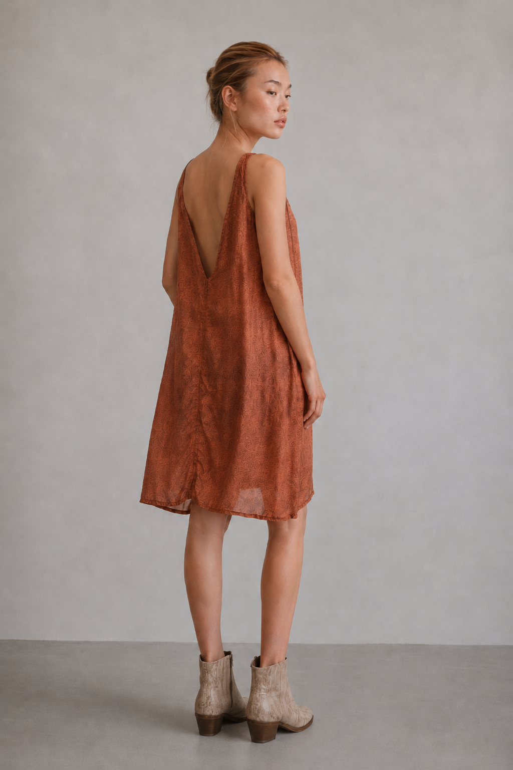 SASHA - SILK SHORT DRESS