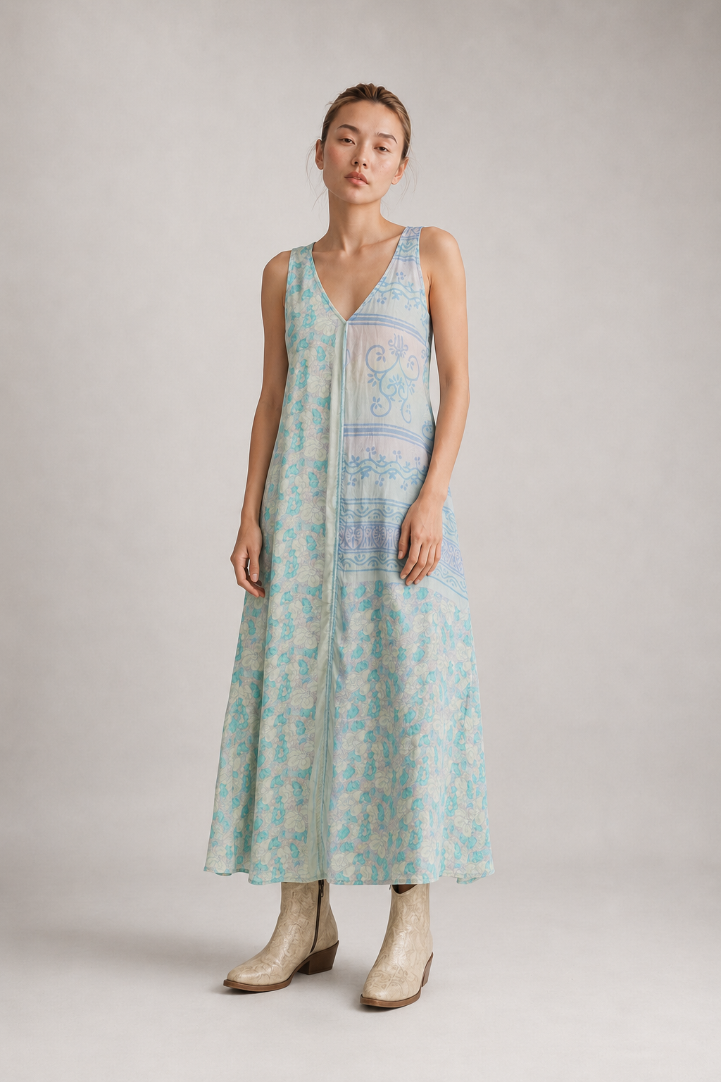 AURORE - SILK MAXI DRESS
