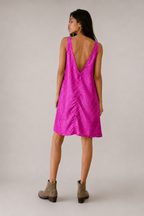 VERA - SILK SHORT DRESS