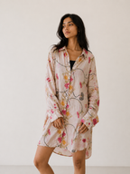 POI - ROBE CHEMISE EN SOIE