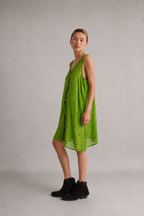 TORI - SILK SHORT DRESS