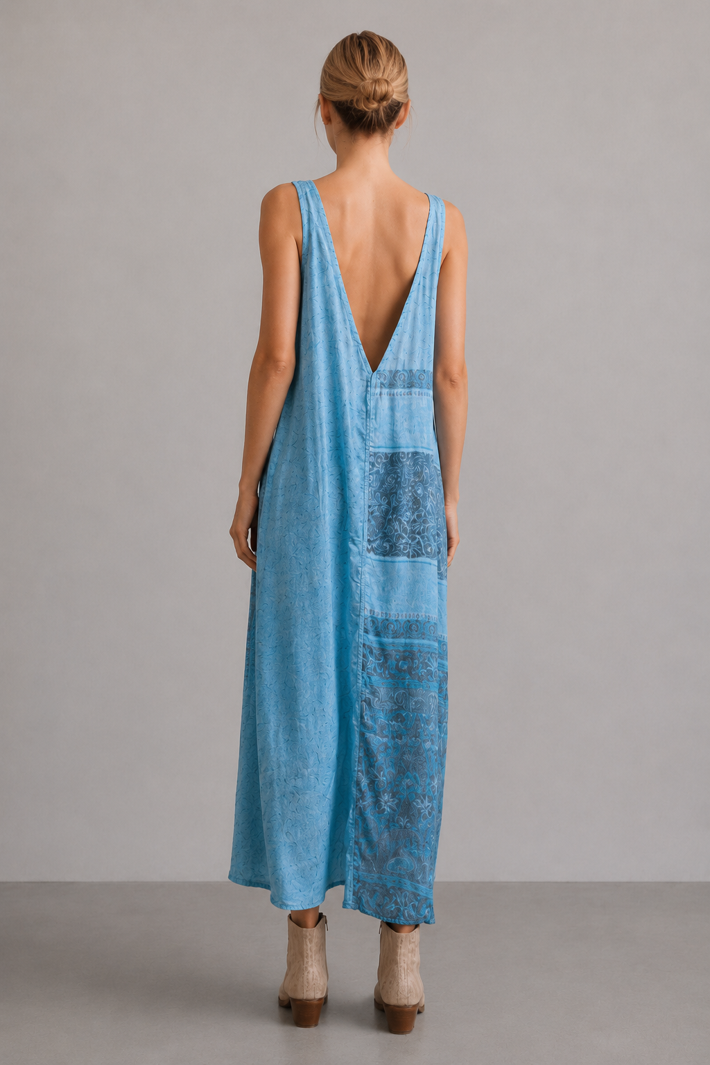 OCEANE - SILK MAXI DRESS