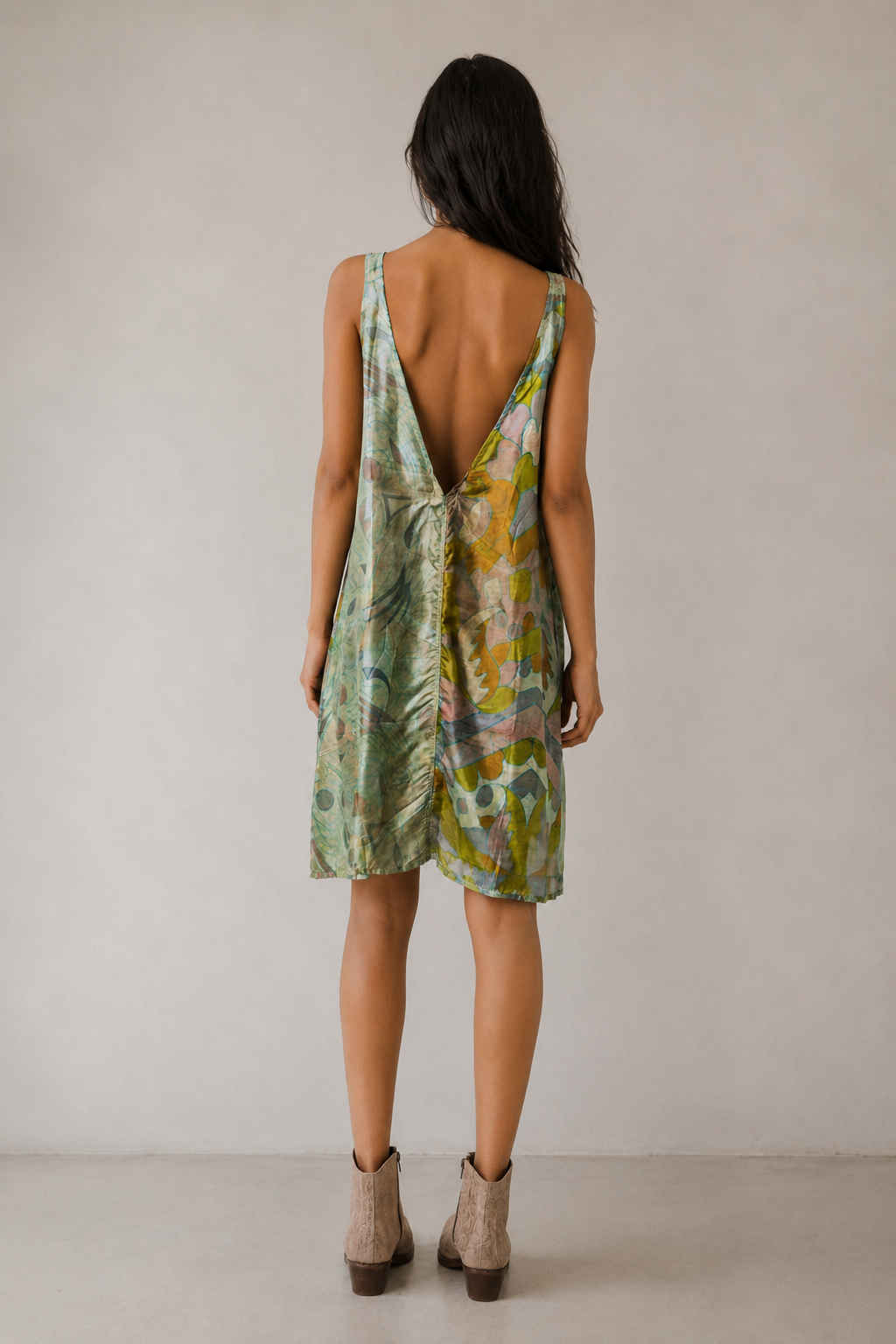 THEA - SILK SHORT DRESS