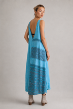 OCEANE - SILK MAXI DRESS