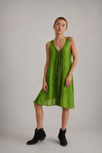 TORI - SILK SHORT DRESS