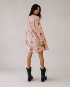 POI - ROBE CHEMISE EN SOIE