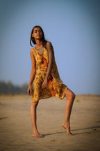 USHAS - SILK SHORT DRESS