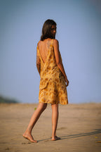 USHAS - SILK SHORT DRESS