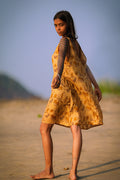 USHAS - SILK SHORT DRESS