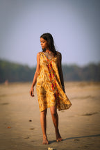 USHAS - SILK SHORT DRESS